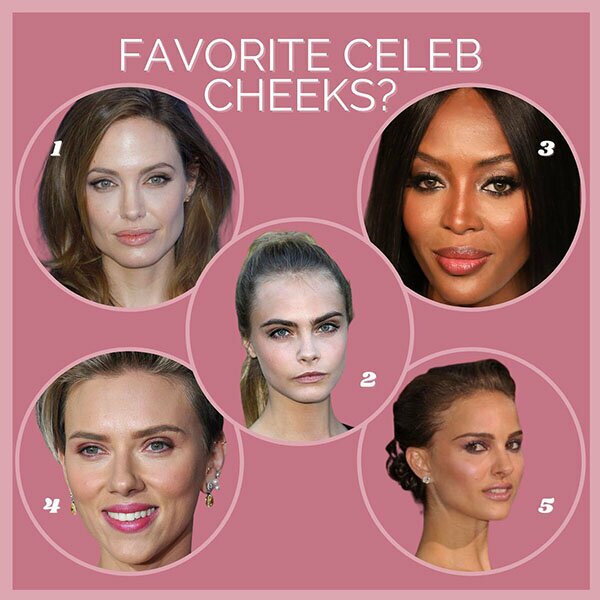 Favorite Celeb Cheeks? - image showing 5 female celebrities